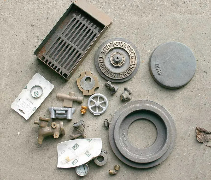 Part-built 3 inch scale Burrell