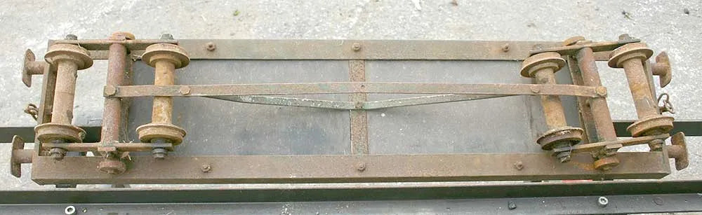 5 inch gauge bogie driving truck