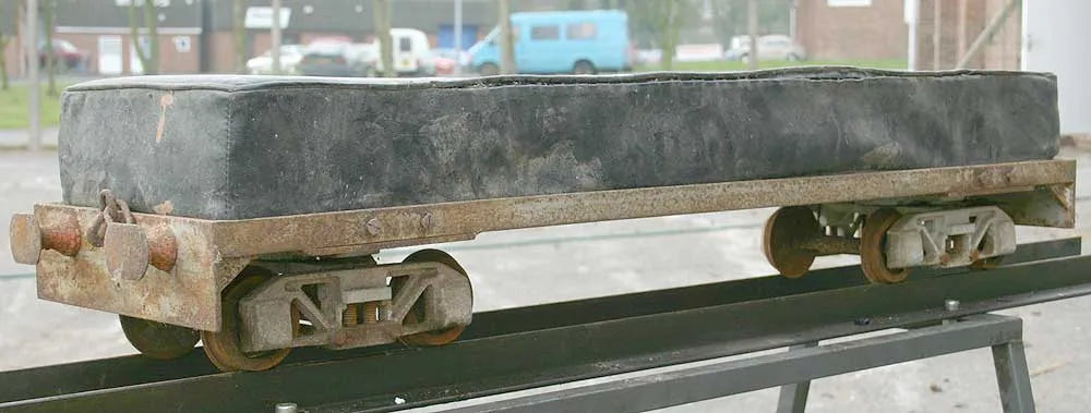 5 inch gauge bogie driving truck with cushion