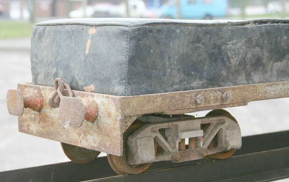 5 inch gauge bogie driving truck with cushion