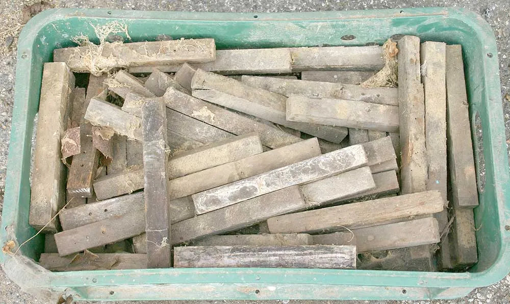 5 inch gauge rail and sleepers