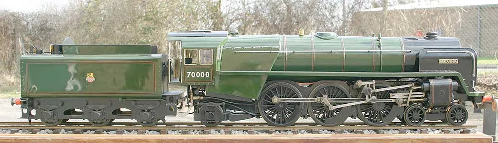 3 1/2 inch gauge Britannia