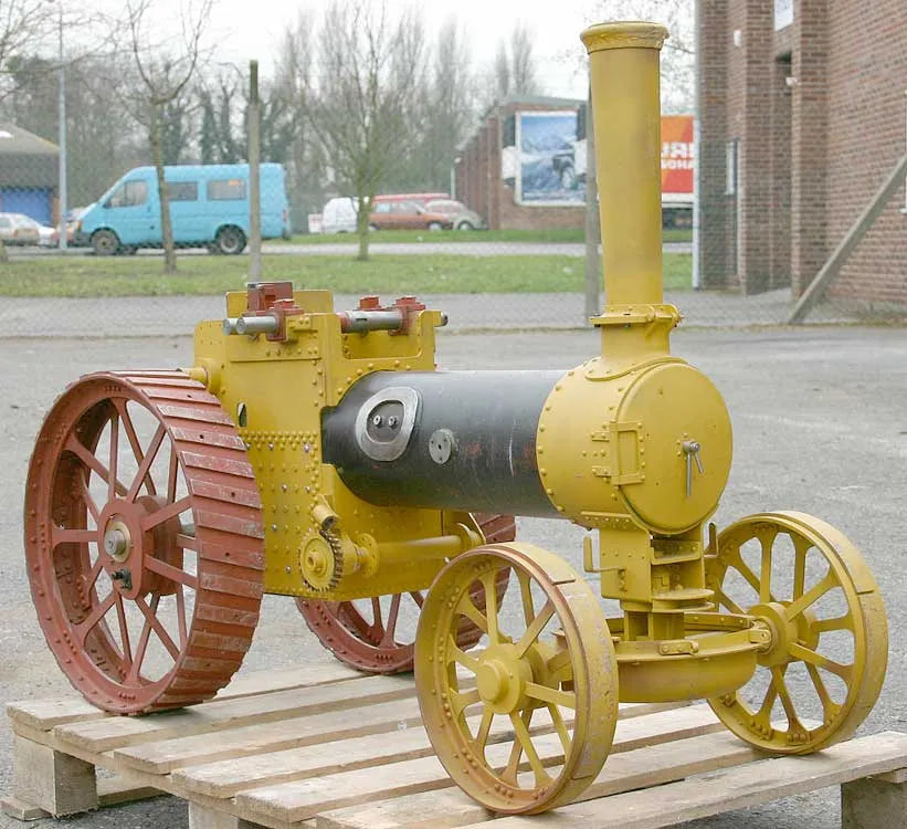 3 inch scale part-built Fowler agricultural