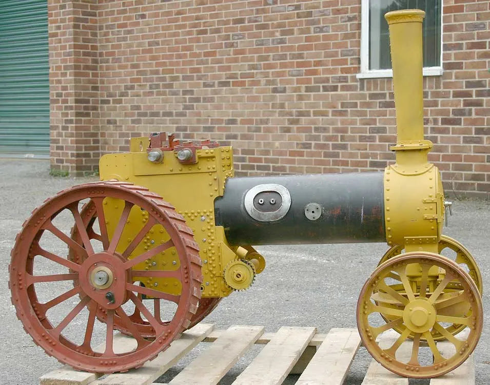 3 inch scale part-built Fowler agricultural