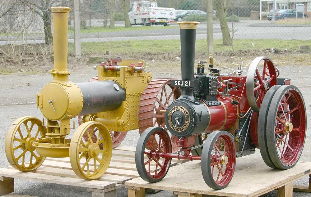 3 inch scale part-built Fowler agricultural