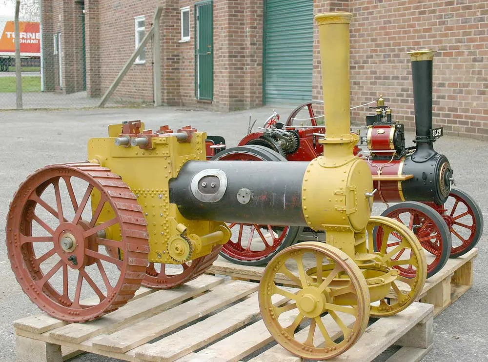 3 inch scale part-built Fowler agricultural