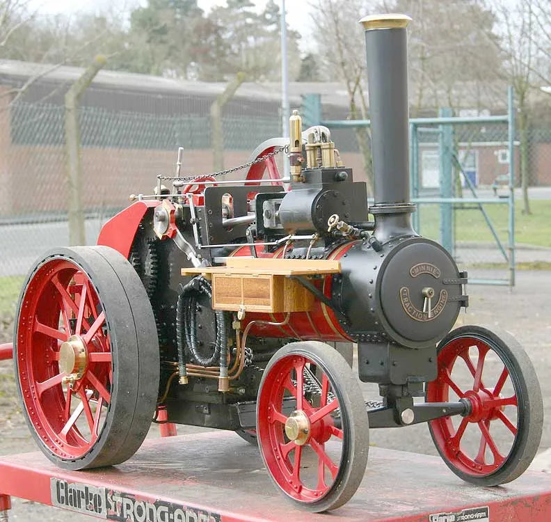 2 inch scale Minnie traction engine