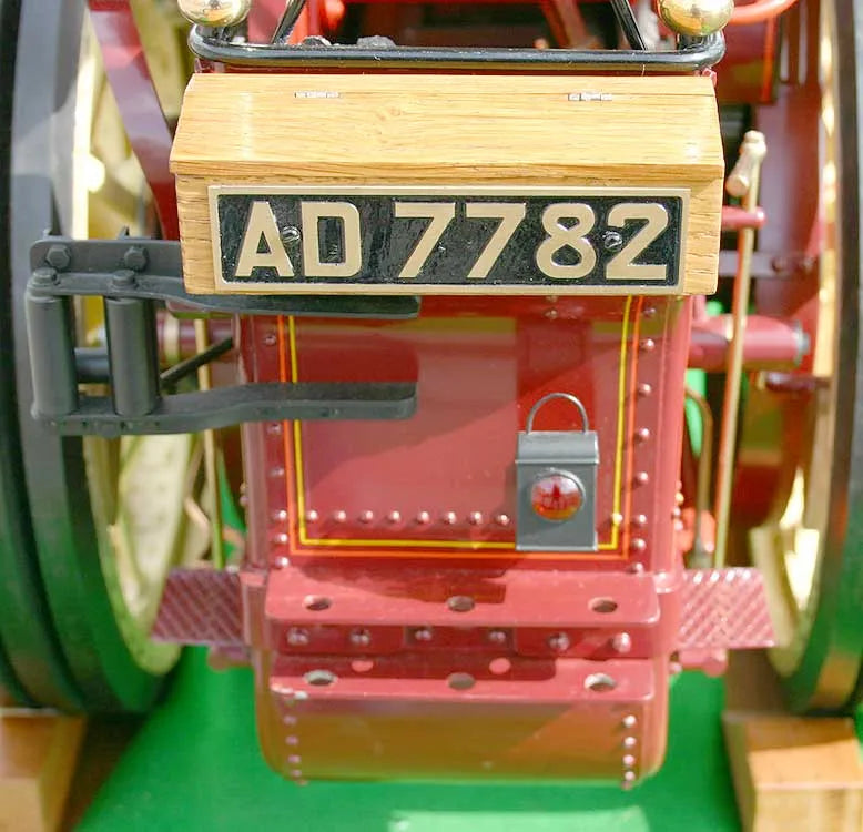 2 inch scale Burrell Gold Medal tractor