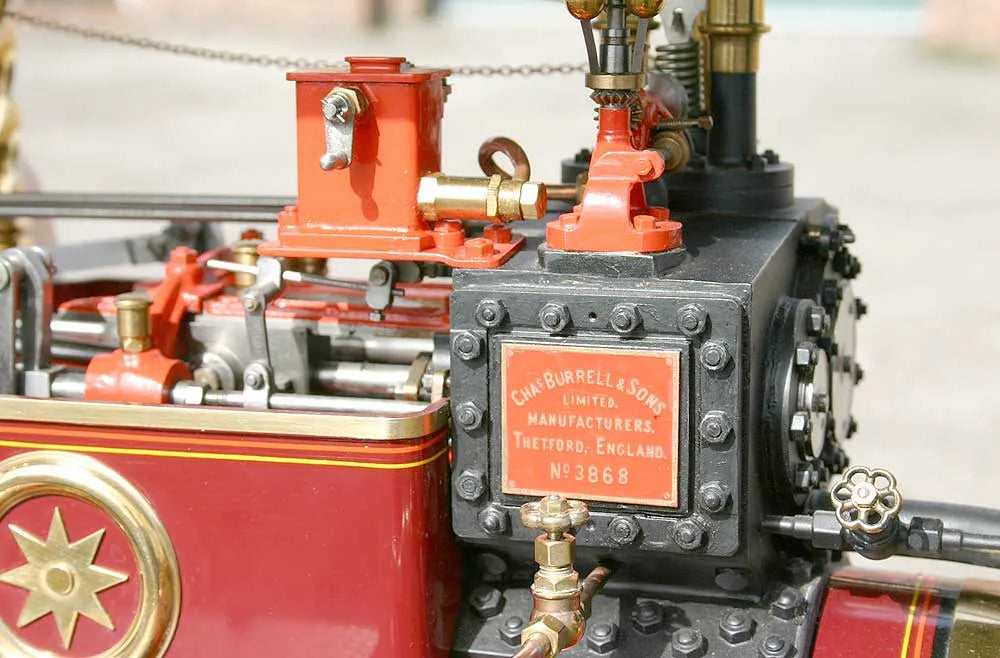 2 inch scale Burrell Gold Medal tractor
