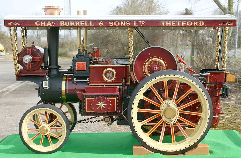 2 inch scale Burrell Gold Medal tractor