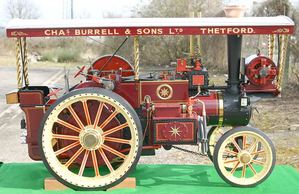 2 inch scale Burrell Gold Medal tractor