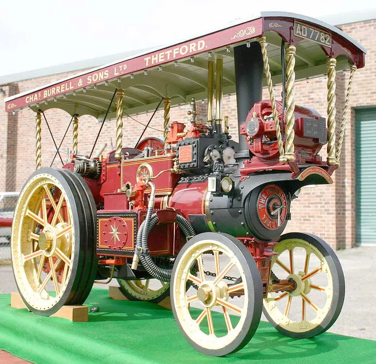 2 inch scale Burrell Gold Medal tractor