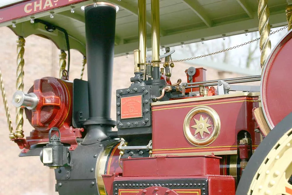 2 inch scale Burrell Gold Medal tractor