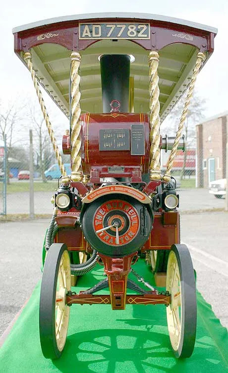 2 inch scale Burrell Gold Medal tractor
