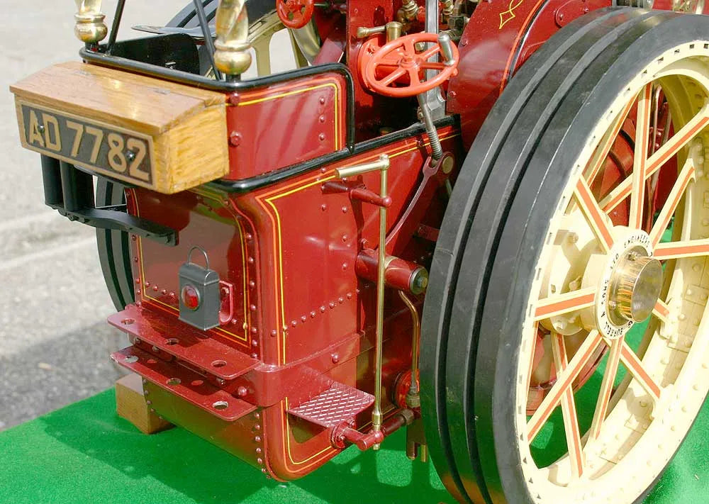 2 inch scale Burrell Gold Medal tractor