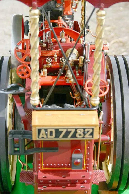 2 inch scale Burrell Gold Medal tractor