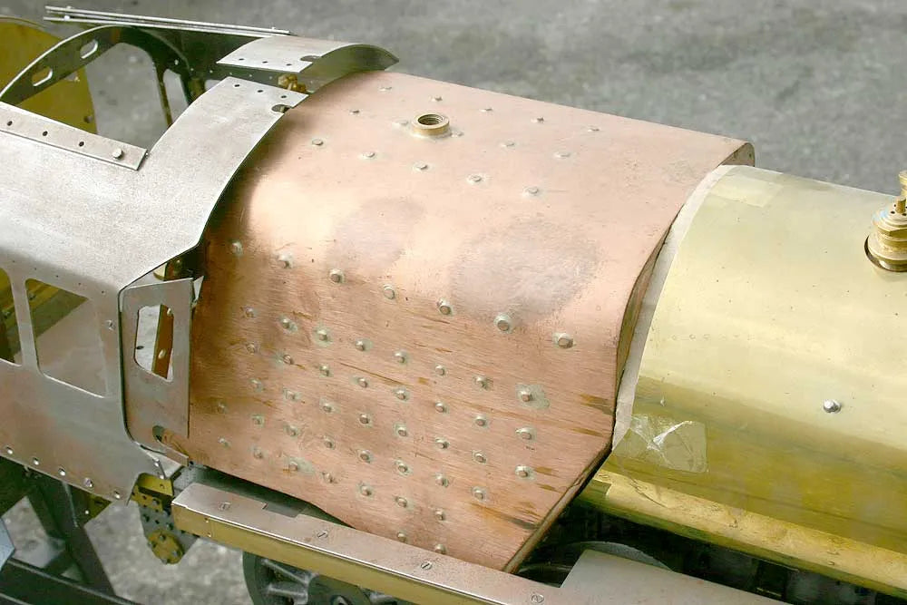 5 inch gauge part-built 9F