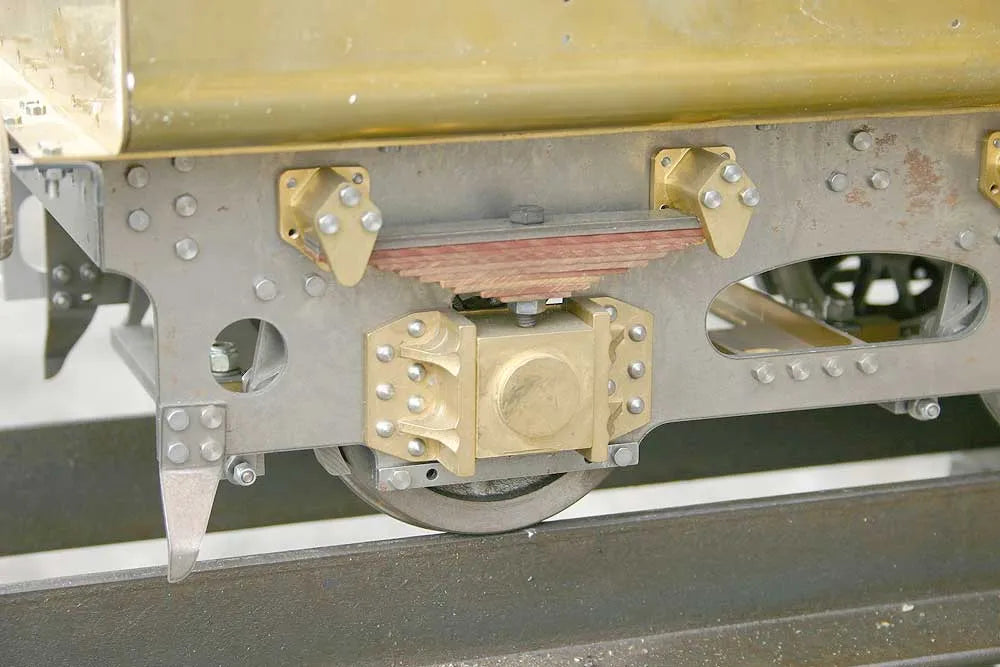 5 inch gauge part-built 9F