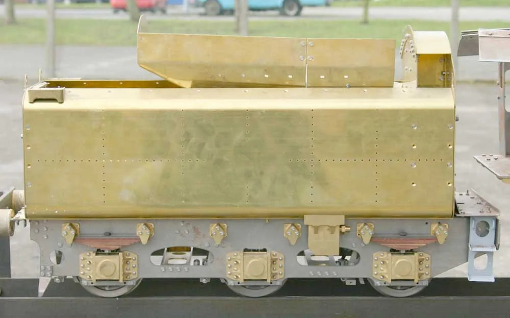 5 inch gauge part-built 9F