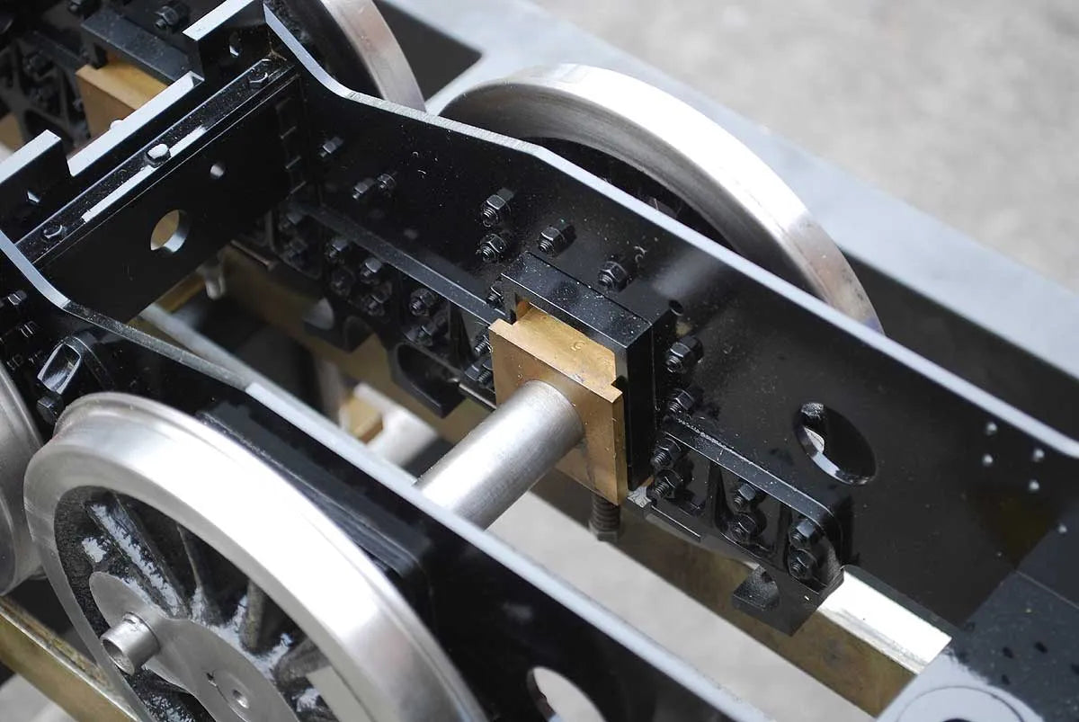 5 inch gauge part-built 9F