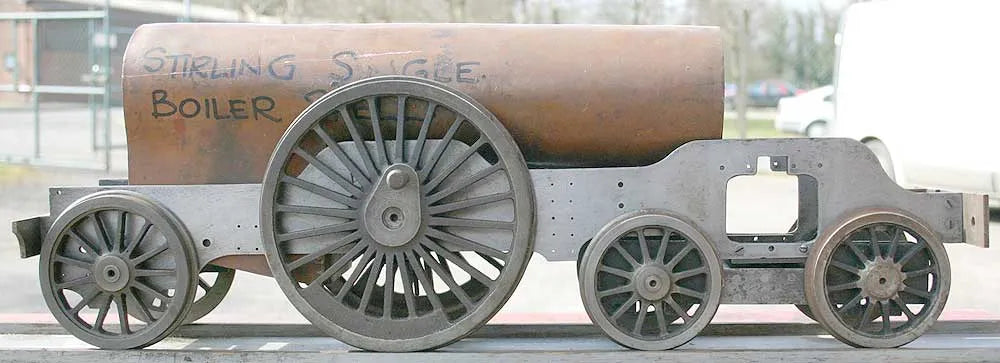 3 1/2 inch gauge Stirling Single