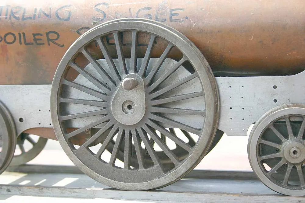 3 1/2 inch gauge Stirling Single