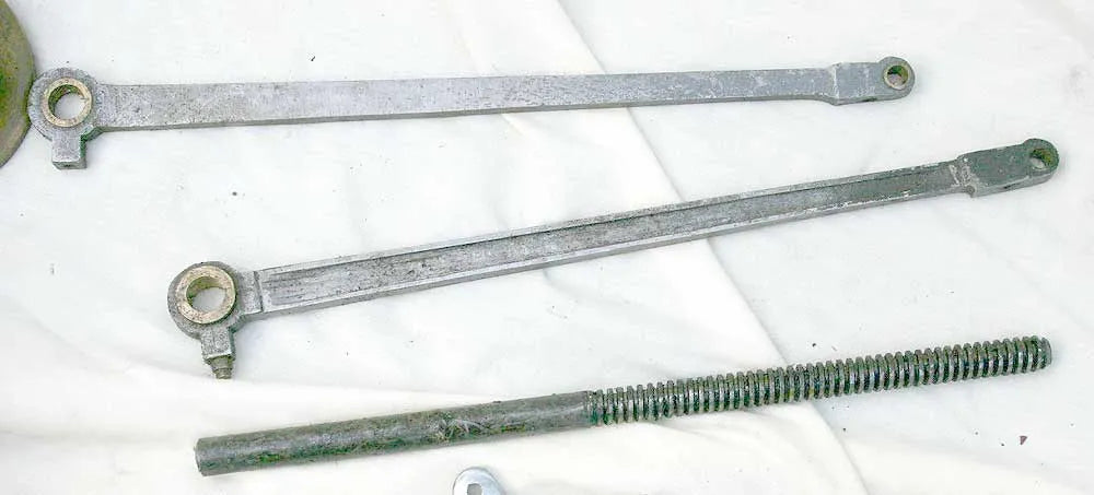 Miscellaneous locomotive castings and parts