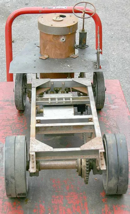 Part-built 2 inch Clayton undertype steam wagon