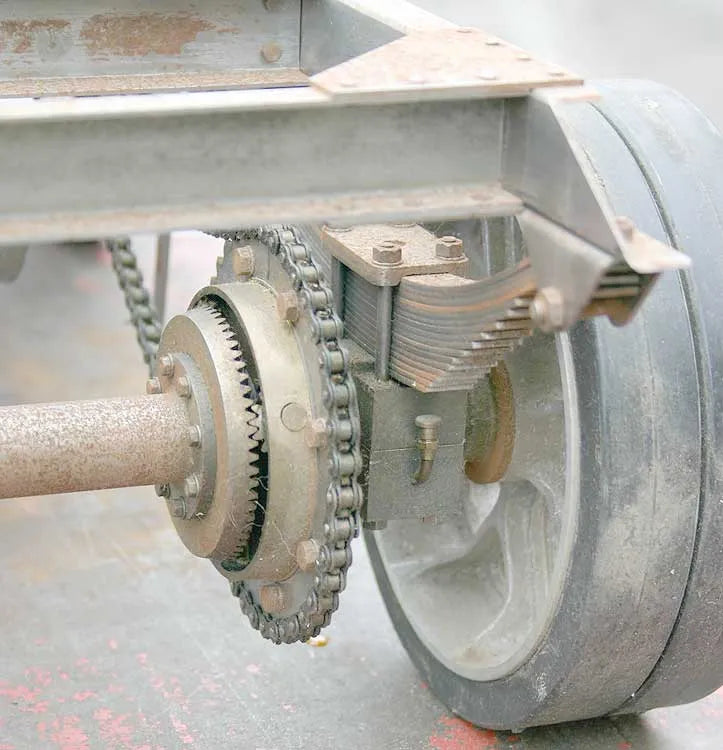 Part-built 2 inch Clayton undertype steam wagon