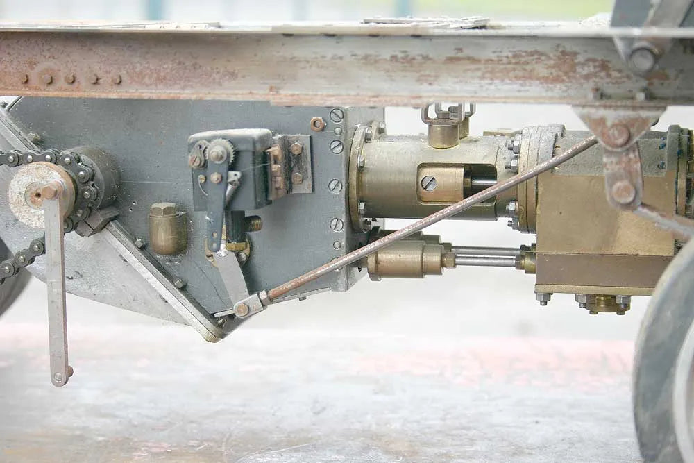 Part-built 2 inch Clayton undertype steam wagon