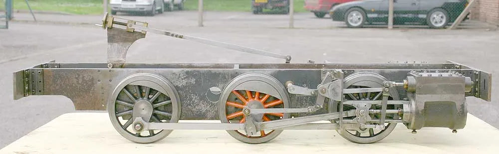 5 inch gauge Simplex chassis with boiler