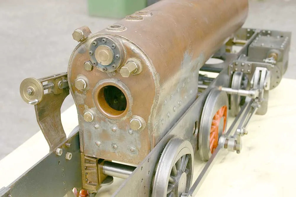 5 inch gauge Simplex chassis with boiler