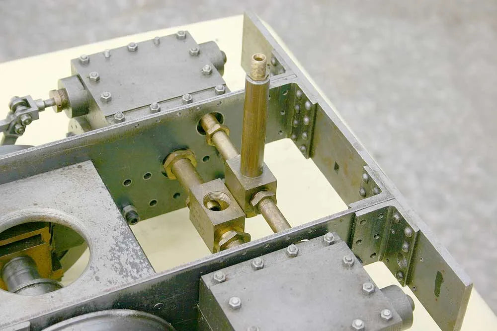 5 inch gauge Simplex chassis with boiler