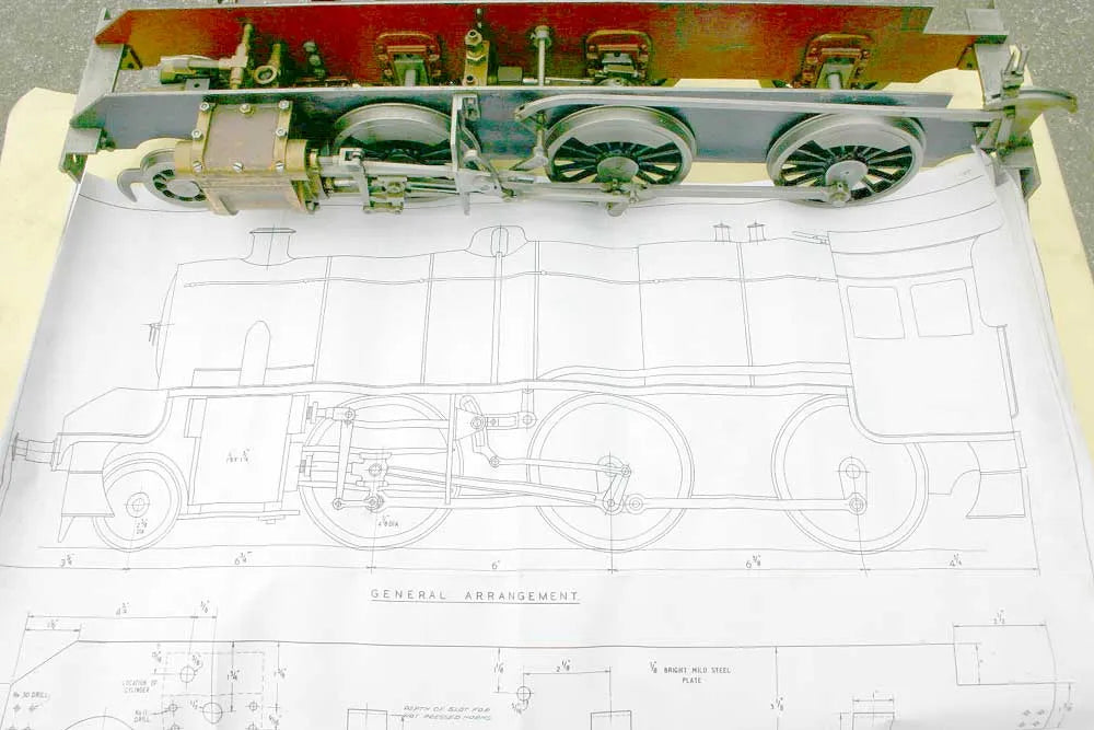 3 1/2 inch gauge Princess Marina chassis