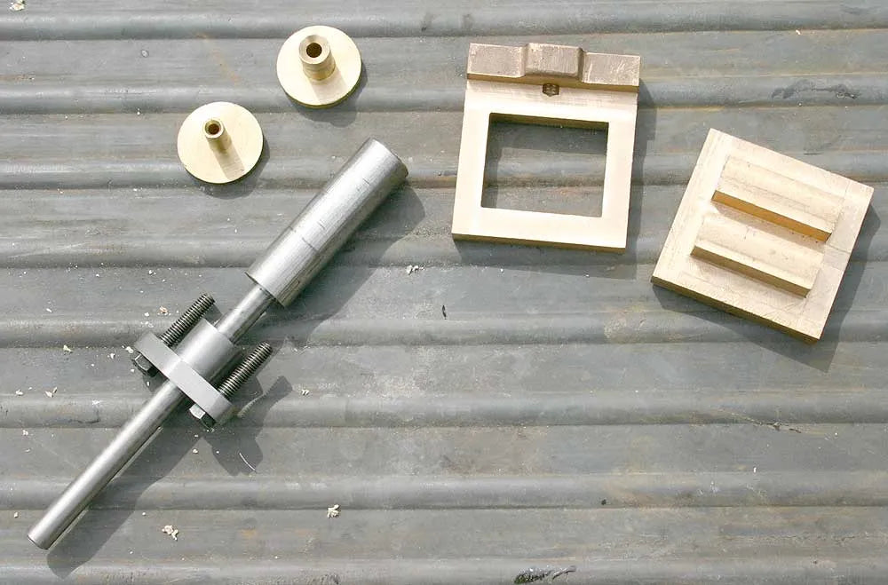 part-built 4 inch scale Foster