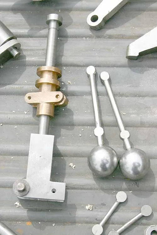 part-built 4 inch scale Foster