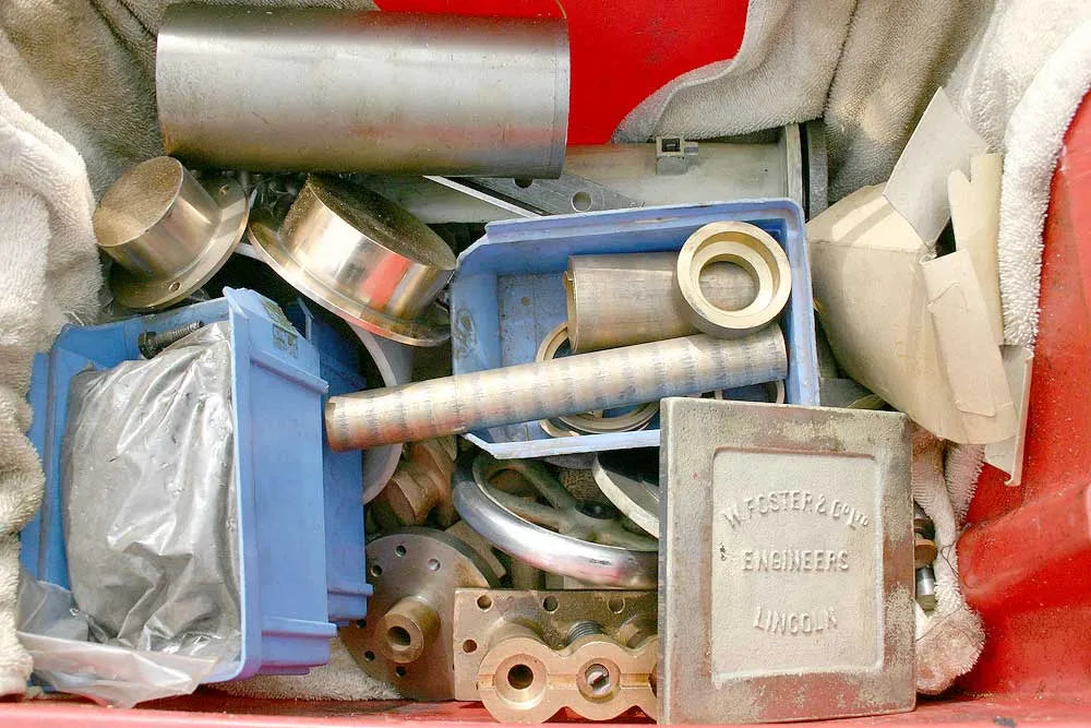 part-built 4 inch scale Foster