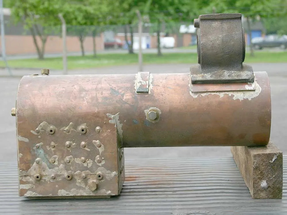 2 inch scale part-built Durham & North Yorkshire traction engine
