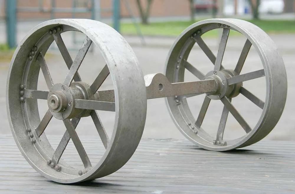 2 inch scale part-built Durham & North Yorkshire traction engine