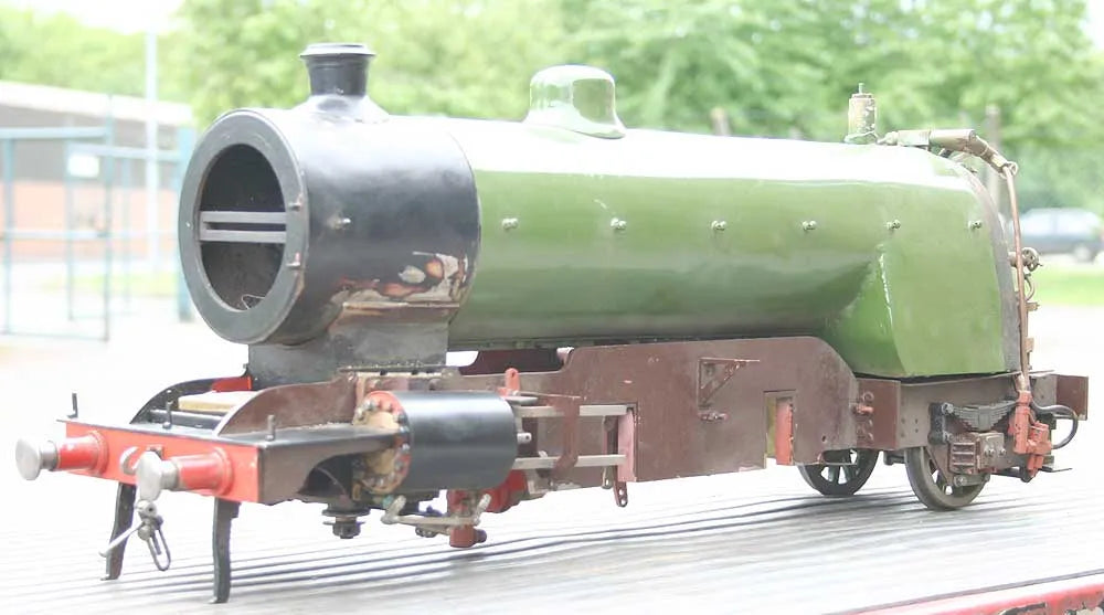 Dismantled 3 1/2 inch gauge Maisie
