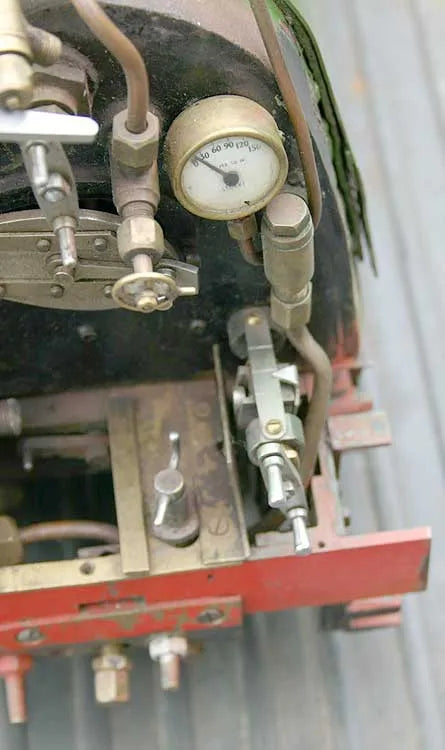 Dismantled 3 1/2 inch gauge Maisie