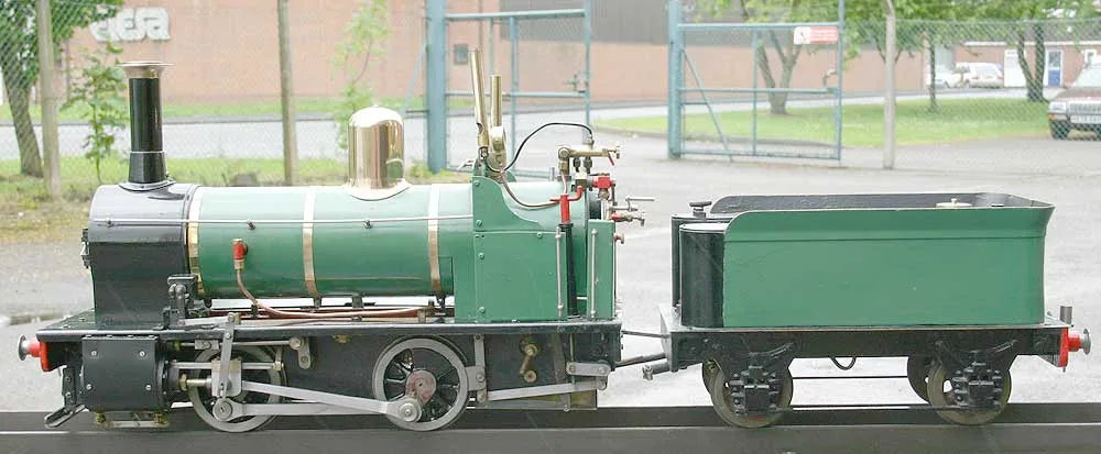 5 inch gauge Polly II 0-4-0