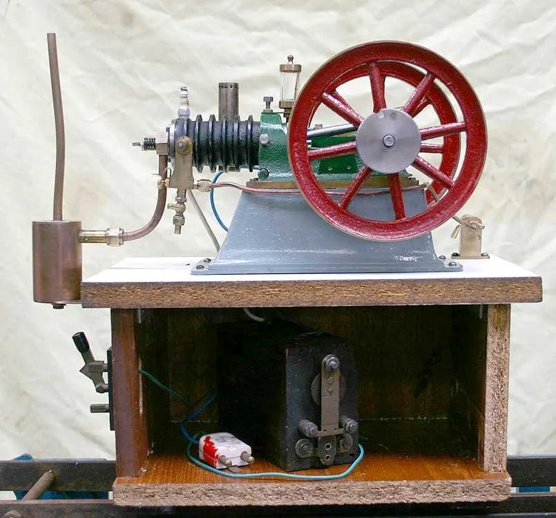 Open crank IC engine