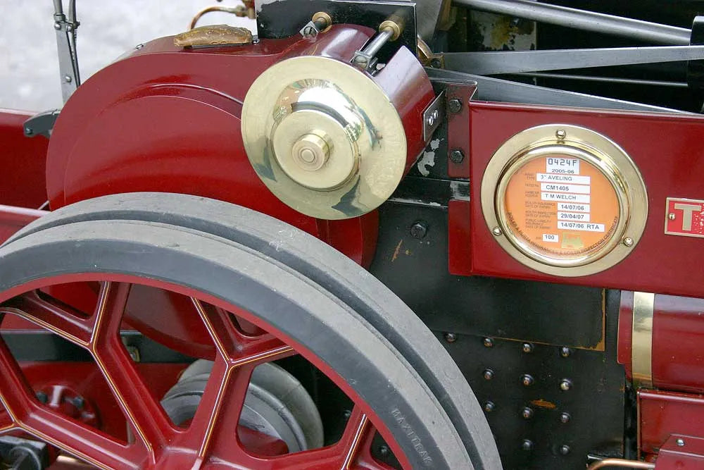 3 inch scale Aveling tractor