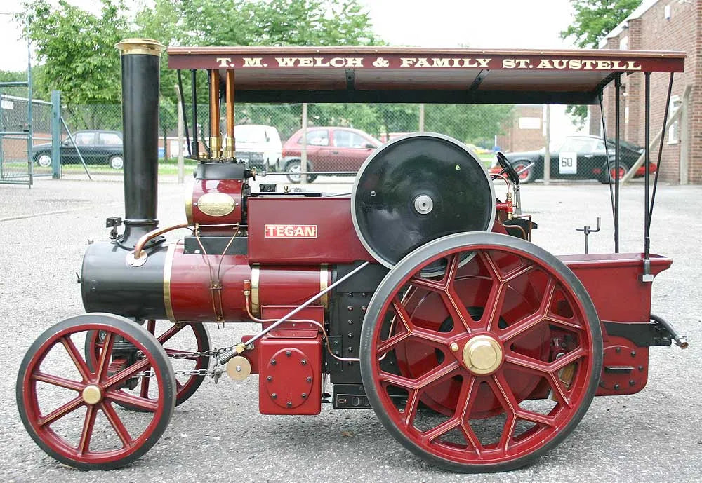 3 inch scale Aveling tractor