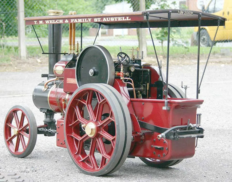3 inch scale Aveling tractor