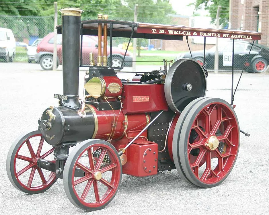 3 inch scale Aveling tractor