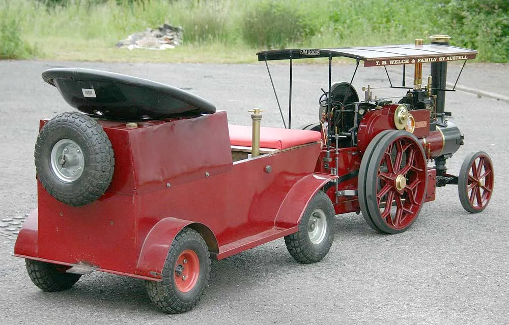 3 inch scale Aveling tractor