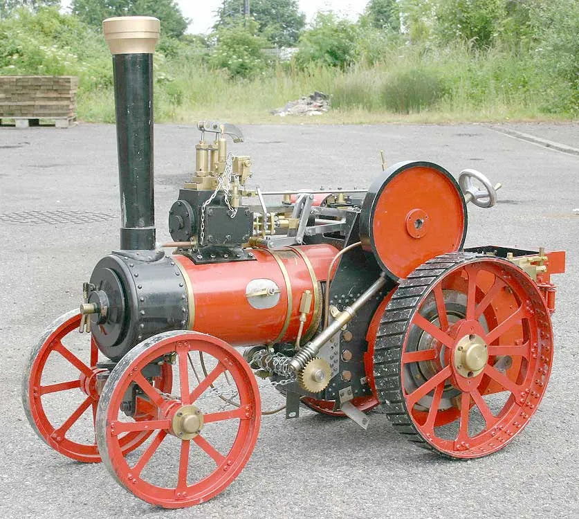 Traction Engine 4 Inch 4 inch scale Ruston traction engine for completion - Station Road Steam