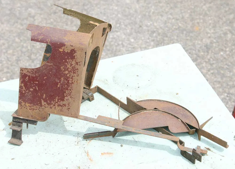 3 1/2 inch gauge dismantled 4-4-0